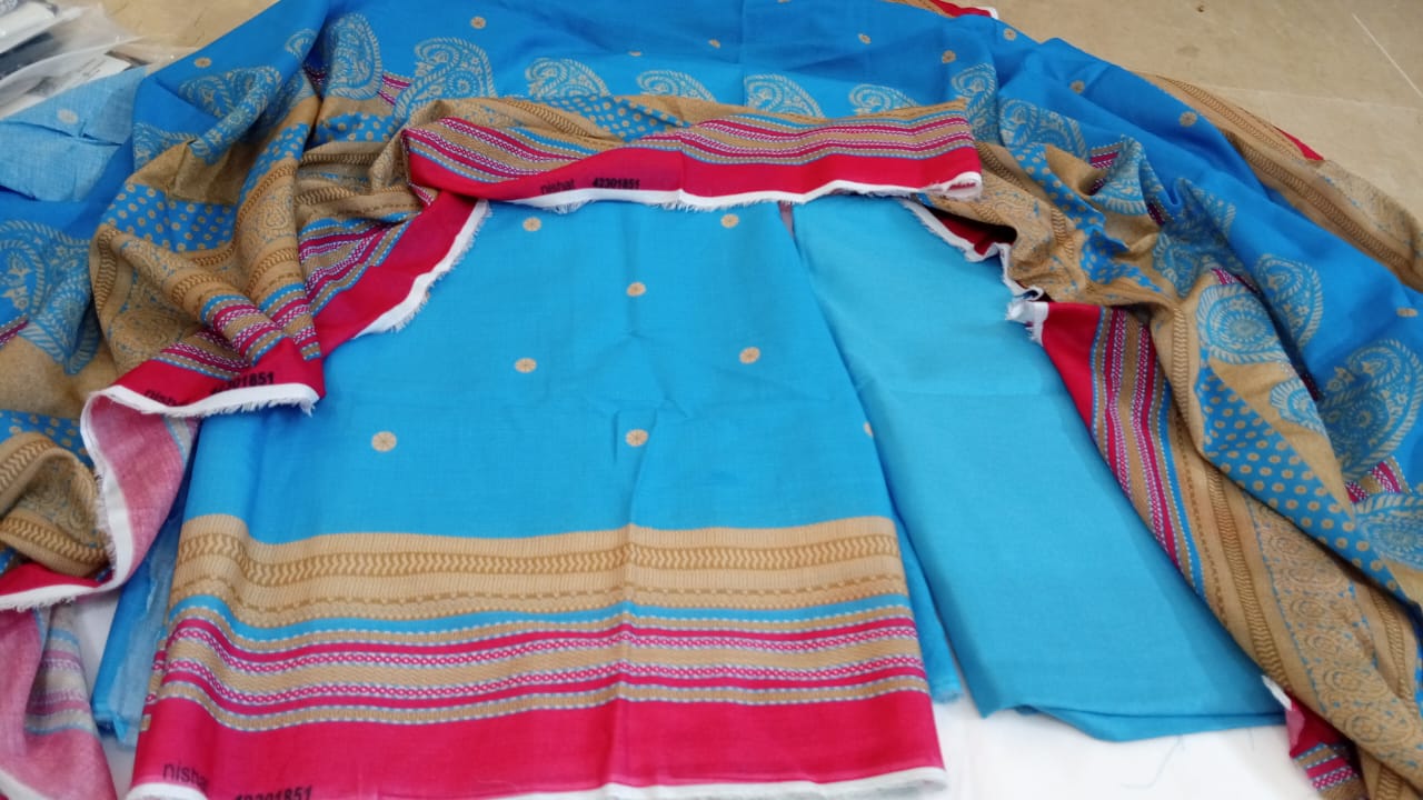 Nishat Three piece unstich suit - Image 3