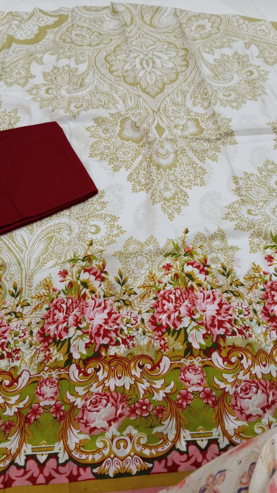 Mixed Brand 2-Piece Unstitched Suit - Image 2