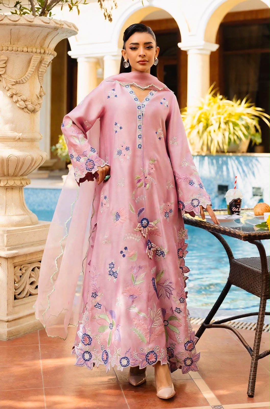 Beautiful Kaftan Style Pure Silk Collection – 01